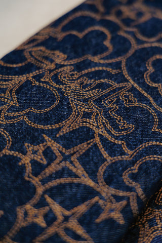 "KHWABON KA SAFAR"/ "خوابوں کا سفر" DENIM JACKET