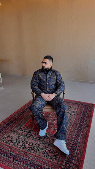 "KHWABON KA SAFAR"/ "خوابوں کا سفر" FULL DENIM SET