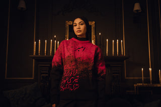 "Pehli Soch" / "پہلی سوچ" Knitted Crewneck