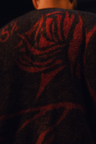 "Rui Jaisa Pyaar"/"روئی جیسا پیار" - (A love like Cotton Wool) Mohair Crewneck