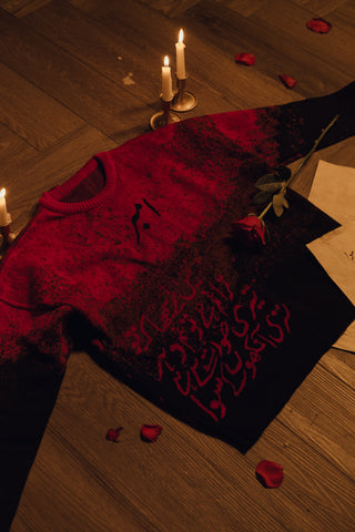 "Pehli Soch" / "پہلی سوچ" Knitted Crewneck