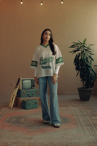 "AZADI" JERSEY (CREAM)