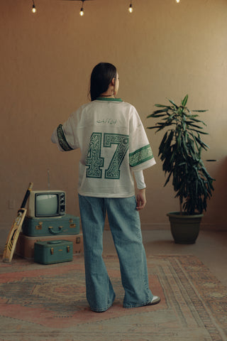 "AZADI" JERSEY (CREAM)