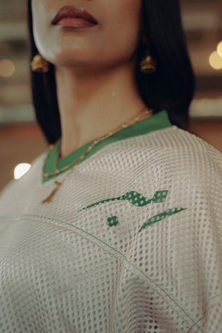 "AZADI" JERSEY (CREAM)