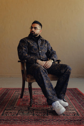 "KHWABON KA SAFAR"/ "خوابوں کا سفر" FULL DENIM SET