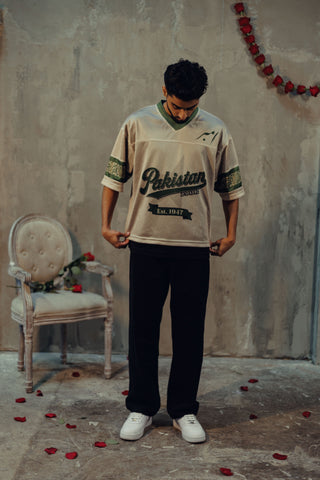 "AZADI" JERSEY (CREAM)